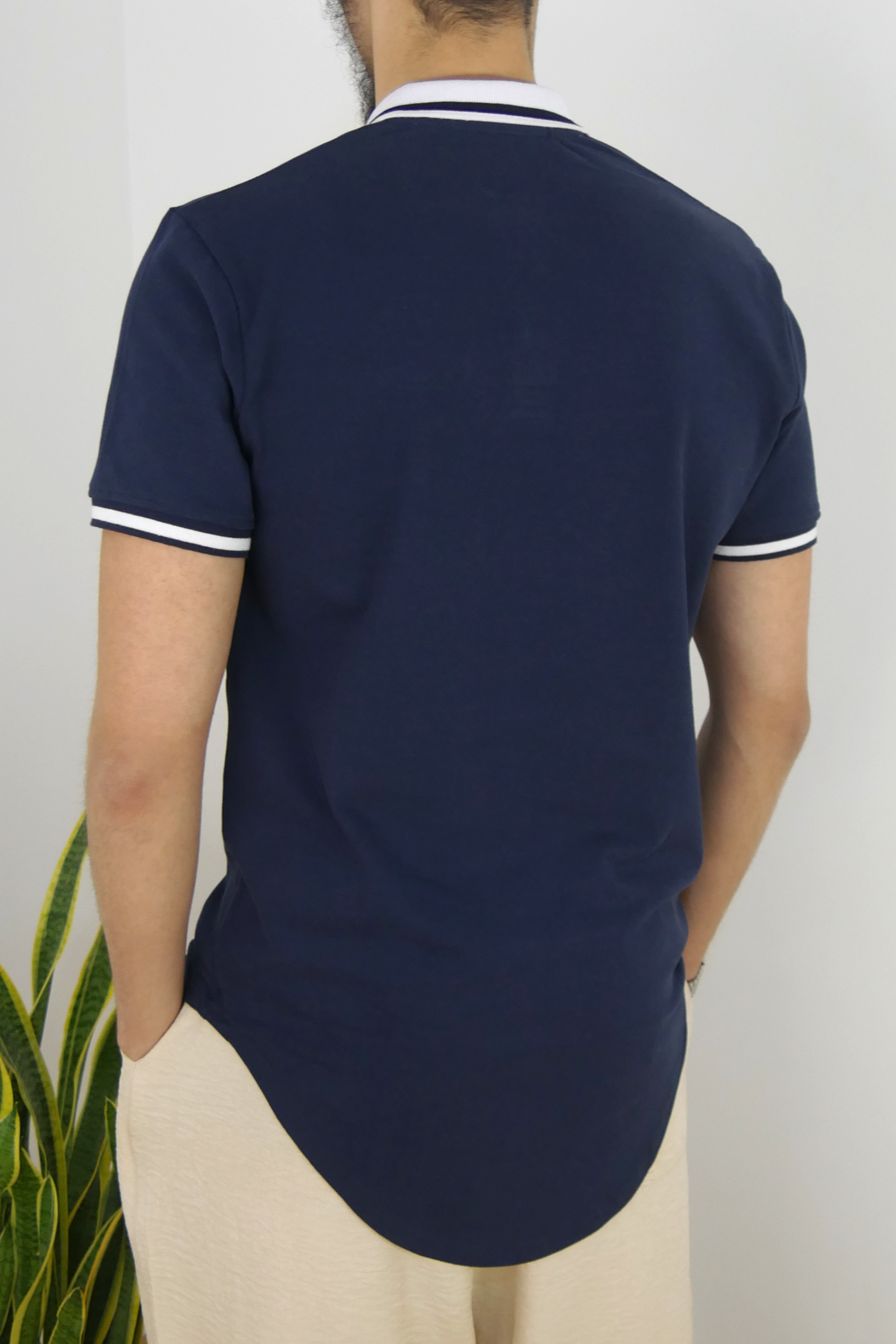 Polo manches courtes - Bleu