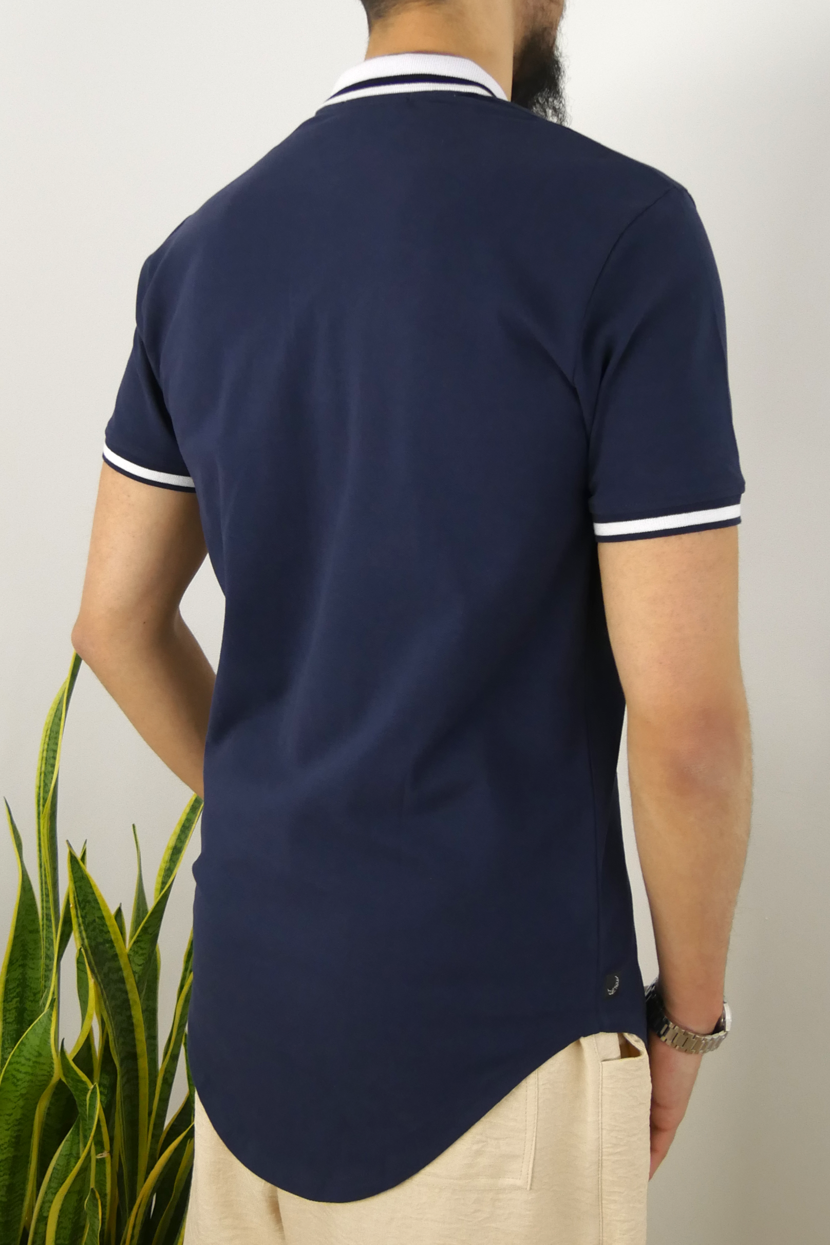 Polo manches courtes - Bleu