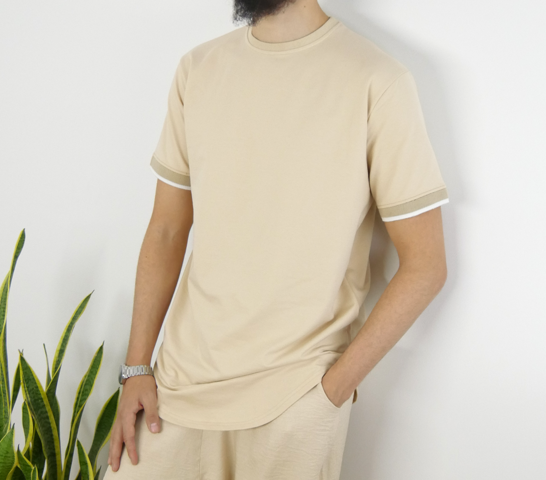 T-shirt Heavy - Beige