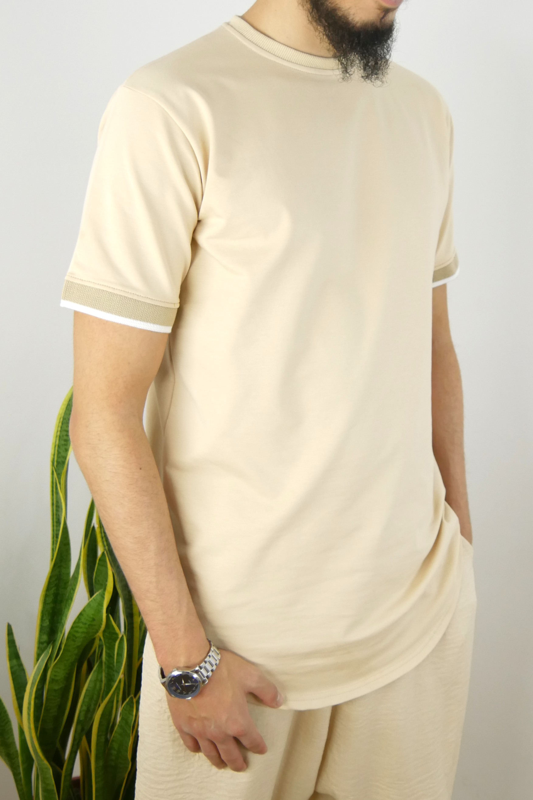 T-shirt Heavy - beige